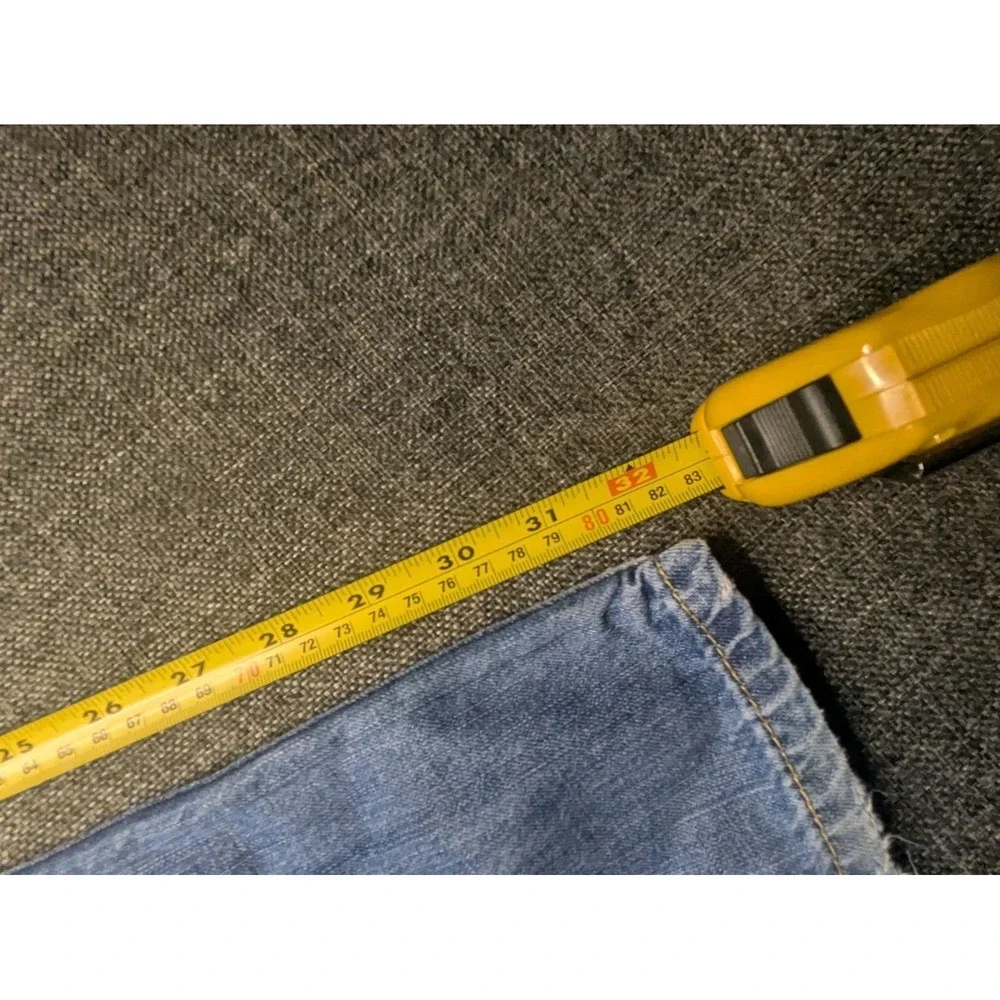 Vtg Levis 559 Relaxed Straight 38X32 Men's Blue Medium Wash Outside‎ Denim Pants